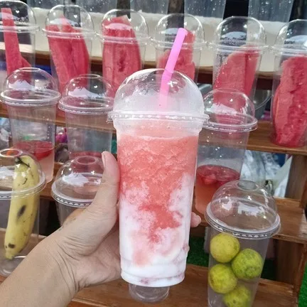 มะพร้าวปั่นนมสด/ผลไม้สดปั่น