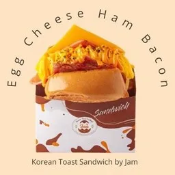 แซนวิช ไข่ ชีส แฮม เบคอน