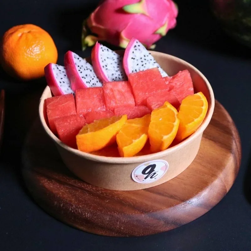 Oh Fruit ผลไม้รวม ผลไม้ปอก ชาผลไม้ โยเกิร์ต แซนวิช เจ