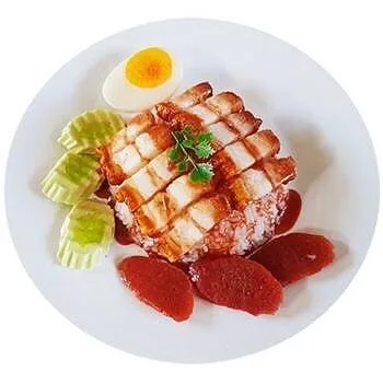 ครัวคุณปลื้ม ข้าวหมูกรอบหมูแดง