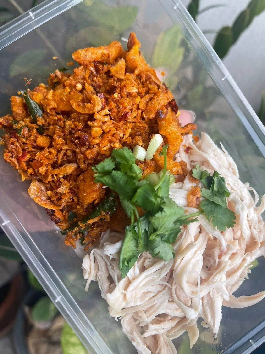 โอ๊ต หมี่ไก่ฉีก น้ำพริกหมูกระจก โคตรแซ่บ