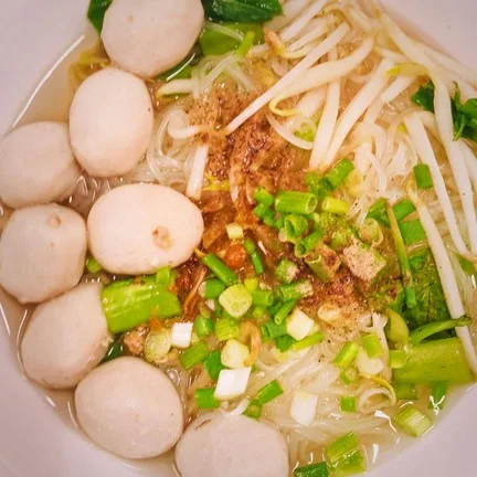 บะหมี่เป็ดย่าง ข้าวหมูแดง บางจาก