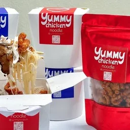 Yummy หมี่ไก่ฉีก Yummy Chicken Noodle อาหารเจ