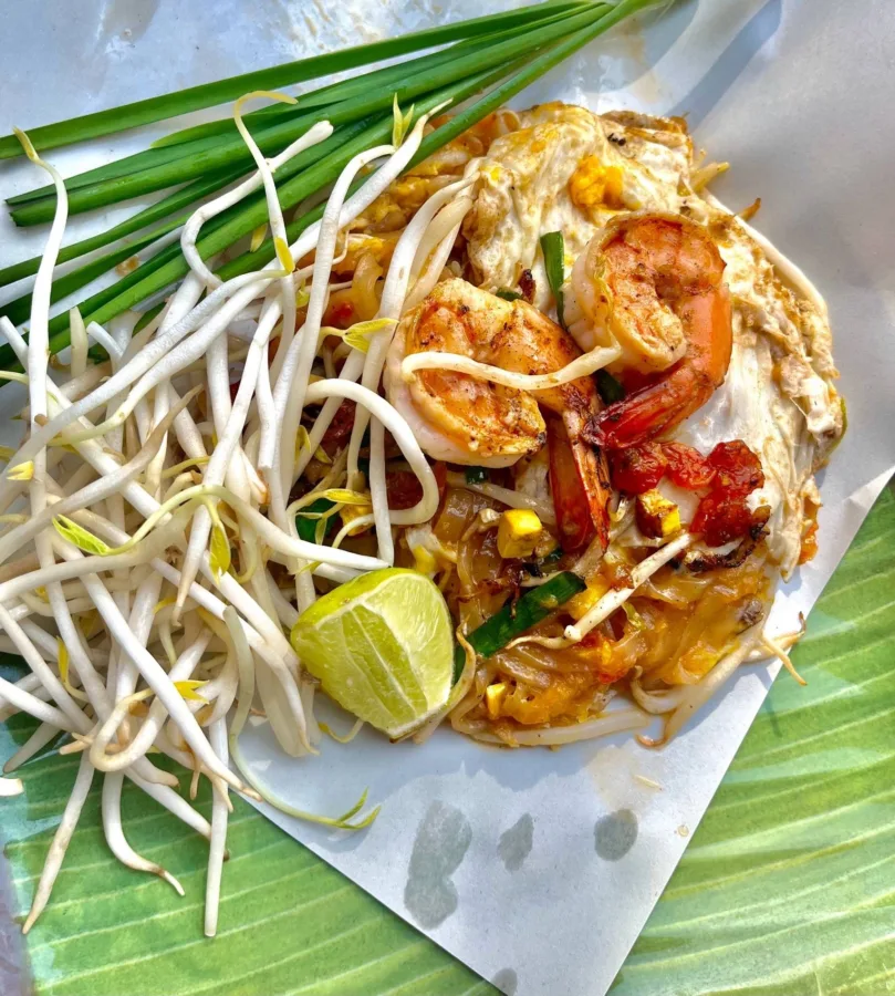 ผัดไท ฟองโฟม