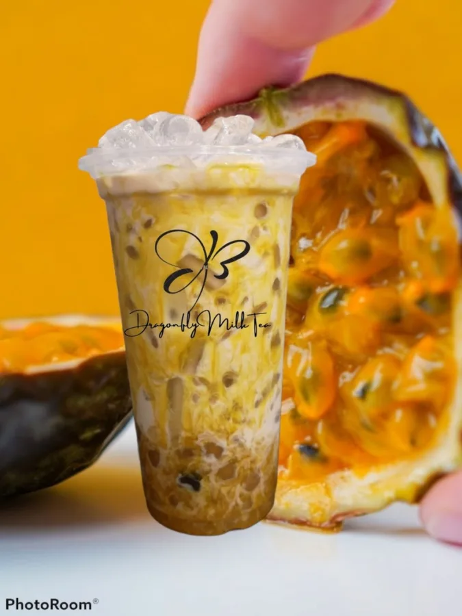 ชานมดราก้อนฟลาย ตลาดบองมาร์เช่