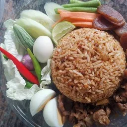 ข้าวคลุกน้ำพริก&ขนม