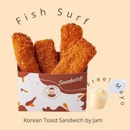 Korean Toast Sandwich by Jam แซนวิช อาหารเช้า กาแฟ อาหารเที่ยง อาหารว่าง ทานเล่น