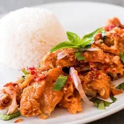 K&J สลัดไก่ทอด