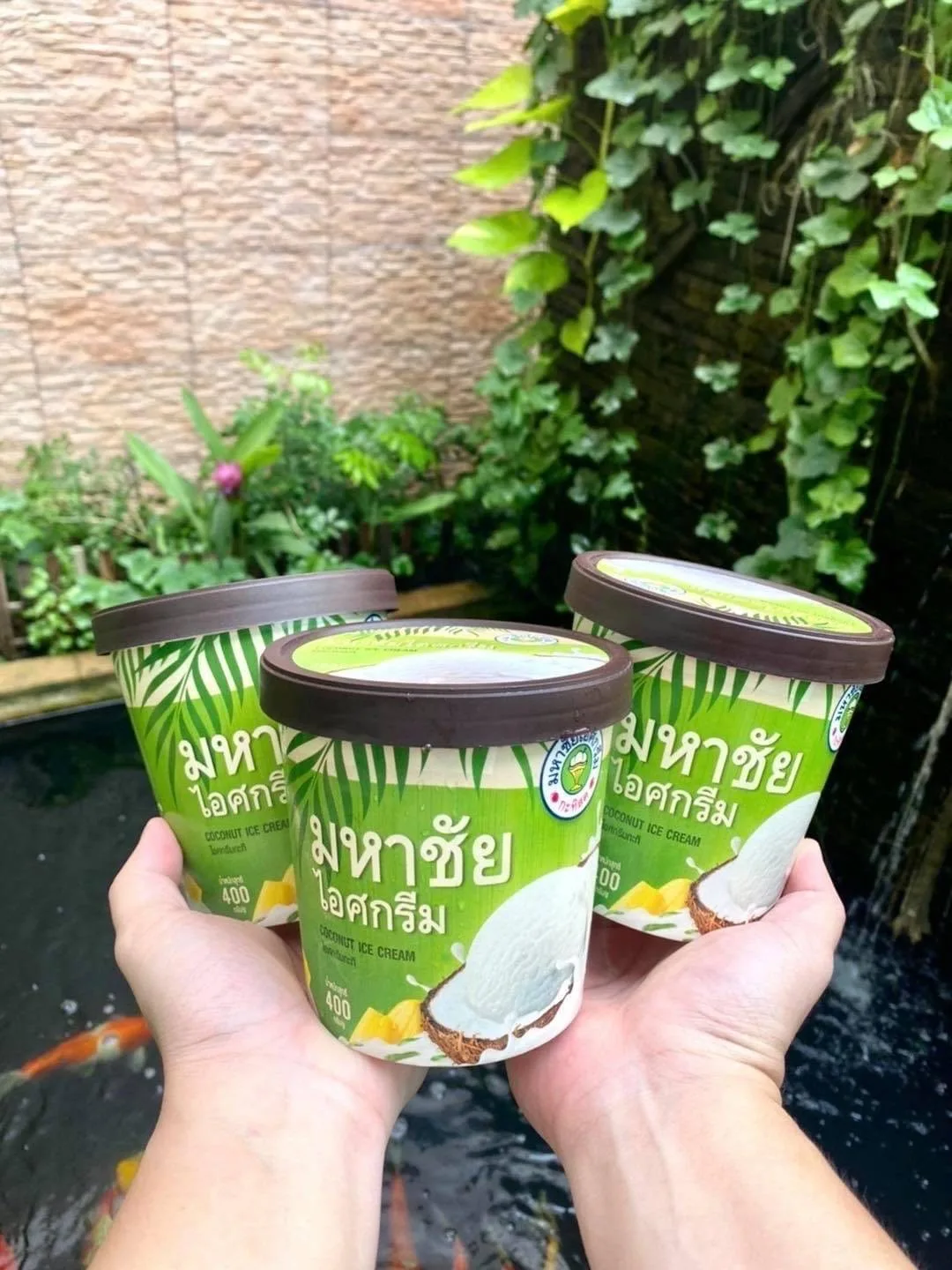 ไอศกรีม กะทิสด มหาชัย หวานมันอร่อยสุดๆ