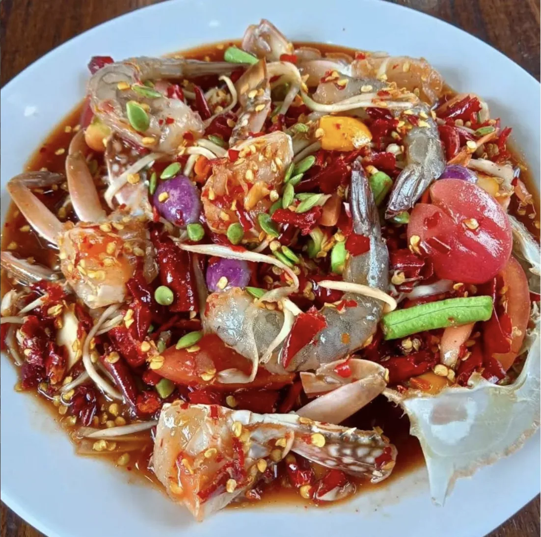 ยำ • ส้มตำ นรกแตก20? อีสานชายทะเล